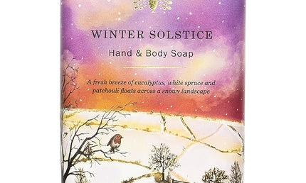 The English Soap Company Winter Solstice Scented Hand and Body Soap Bar