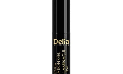 Delia Cosmetics Eyebrow Expert Lamination Gel Black Vegan 4 ml