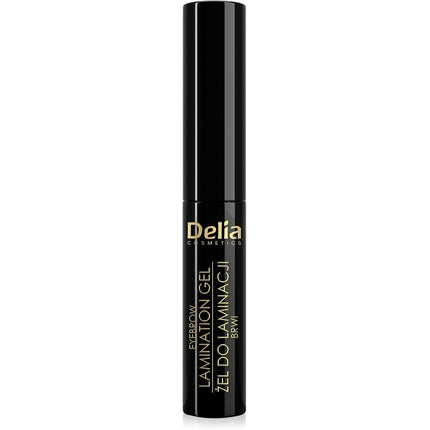 Delia Cosmetics Eyebrow Expert Lamination Gel Black Vegan 4 ml