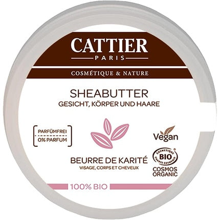 Cattier Shea Butter 100% Organic Körperbutter 100 g