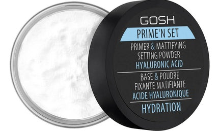 Gosh Prime'n Primer & Hydration 3in1 Setting – Mattifying Powder 7g