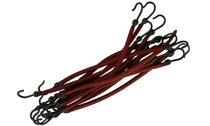 Sibel Elastic Hooks Brown Haargummis