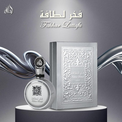 Lattafa Fakhar Platin Eau De Parfum, 100 ml, Unisex