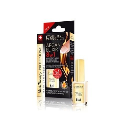 Eveline 8In1 Nagelregeneration Elixir mit Argan Nagelöl 12ml