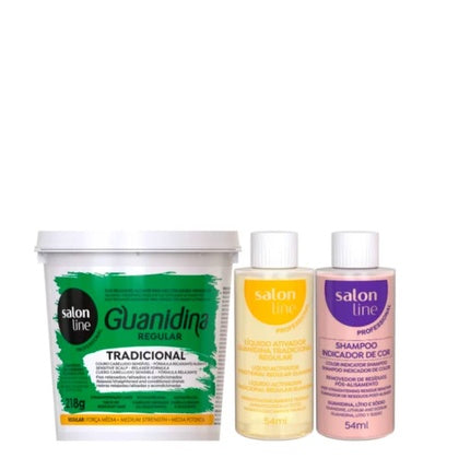 Salon Line Traditional Guanidine Regular Hair Care Kit