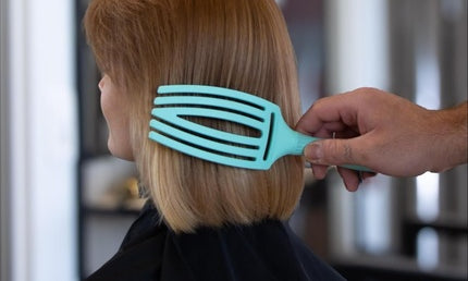 Olivia Garden Fingerbrush Detangler Haarbürste Mint Medium