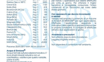 Acqua di Sirmione Salsobromoiodisches Thermalwasser Eye Drops 900 ml