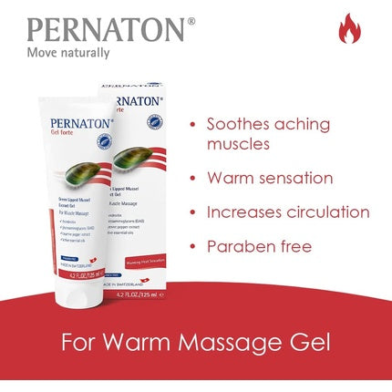 Doetsch Grether AG Farmalife PERNATON Gel Forte Muscle Massage Gel 125ml