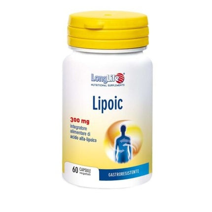 LongLife Srl Lipoic 300mg Vegetarian Capsules