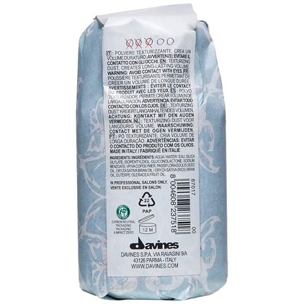Davines Texturizing Dust Volume Powder blau