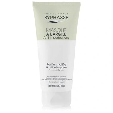 Byphasse Grüne Pale Clay Mask Anti-Unvollkommenheiten 150 ml