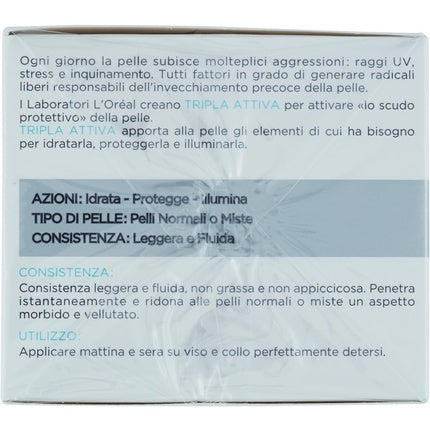 L'Oréal Paris Day Cream Triple Active 50 ml
