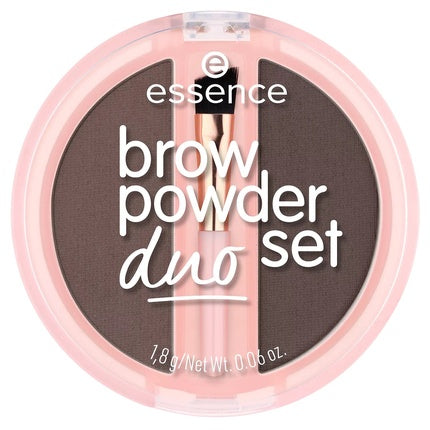 Essence Brow Powder Duo - Augenbrauen Puder 03 Dark 1.8 g