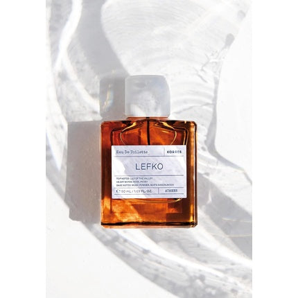 Korres Lefko Eau de Toilette – Floral, Unisex, Vegan 50 ml