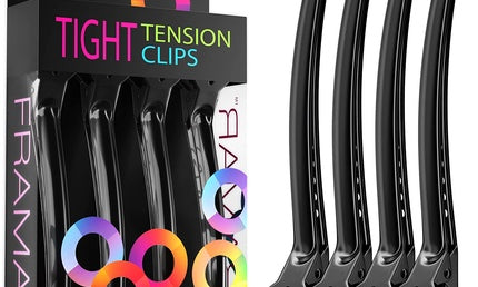 Framar Tight Tension Clips Schwarz – Haarclips & Klemmen