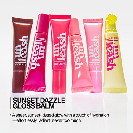 Unleashia Sunset Dazzle Gloss Lip Balm