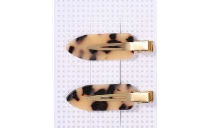 Sister Young Lily Makeup Hair Clips Light Leopard Print