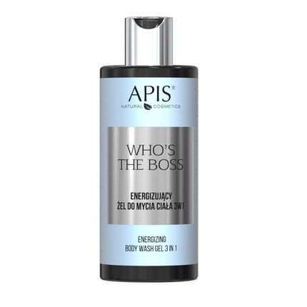 Apis Who's The Boss 3in1 Energizing Body Wash Gel 300ml