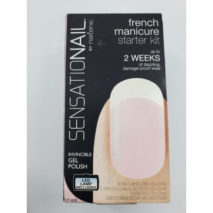 Sensationail Gel Nagellack Starter Kit Sheer Pink mit LED Lampe